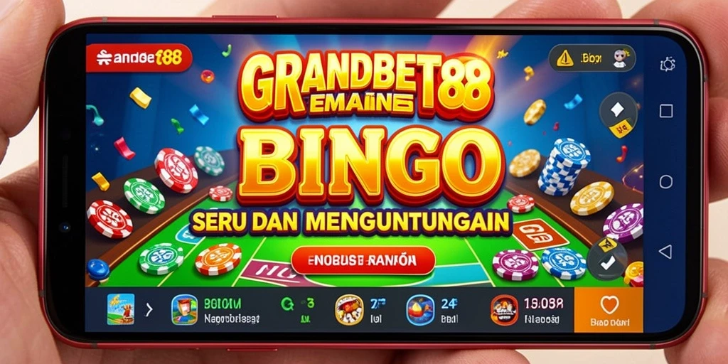 Tampilan gameplay menarik dari GRANDBET88 di saat permainan Bingo.