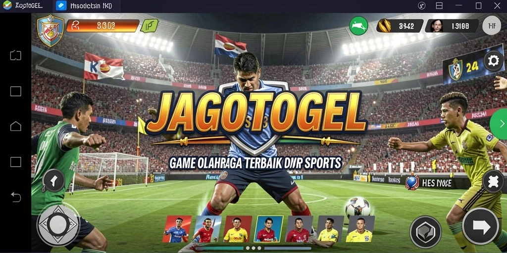 Screenshot gameplay JAGOTOGEL menampilkan aksi seru dalam olahraga.