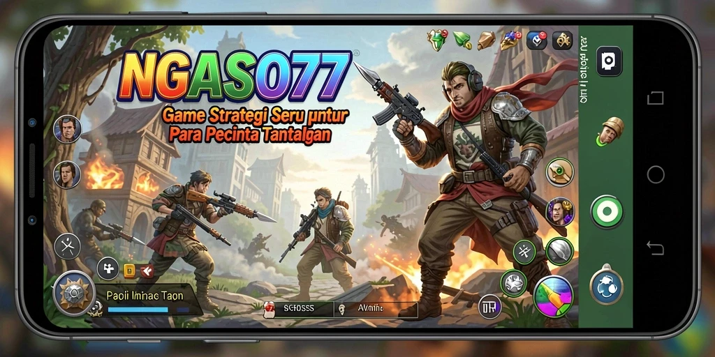 Tampilan gameplay seru dari NGASO77 yang penuh strategi.