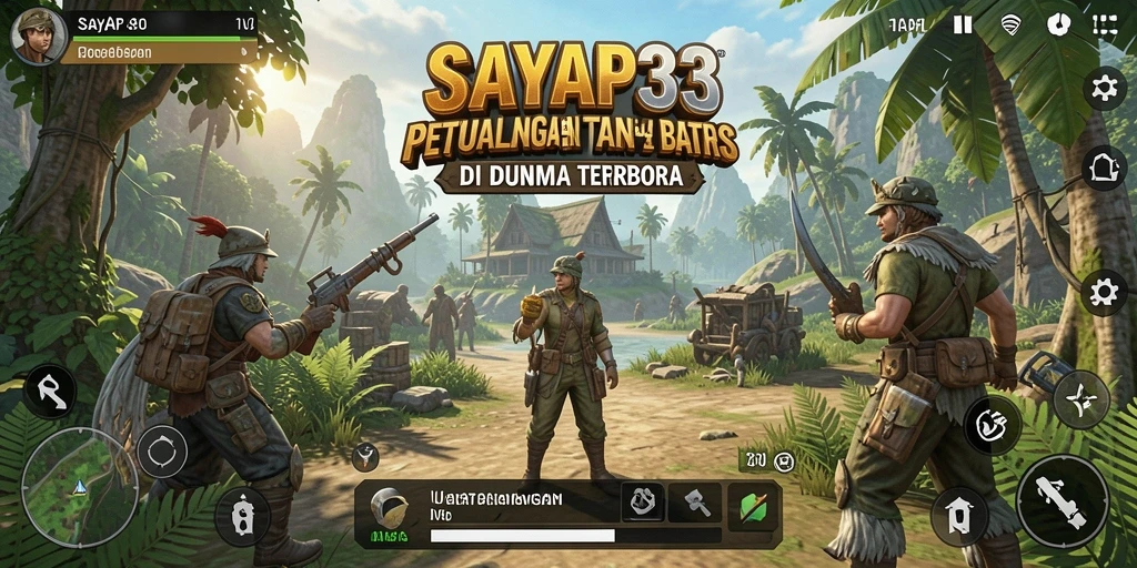 Tampilan gameplay menakjubkan di dunia terbuka SAYAP33.