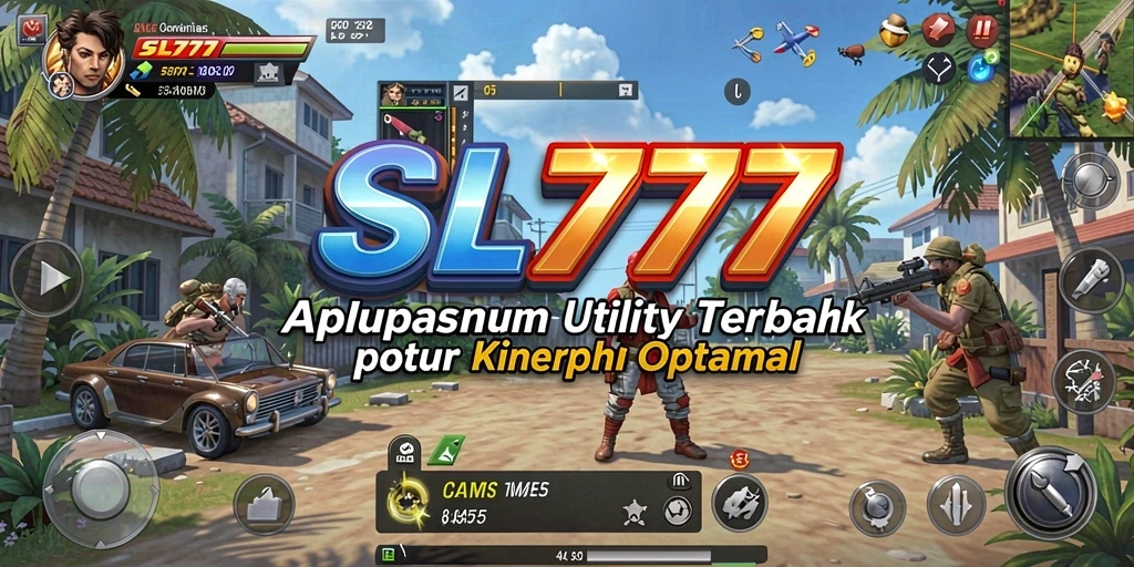 Tampilan antarmuka utama SL777 dengan fitur pengoptimalan yang efisien.