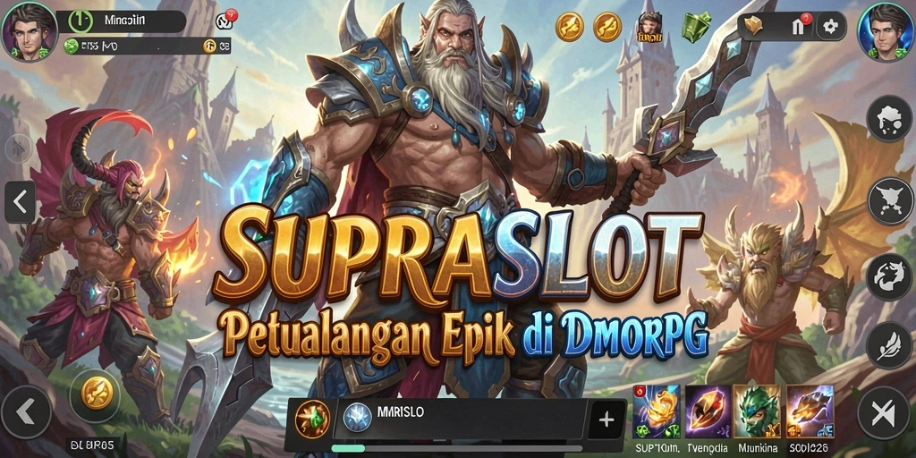 Tampilan gameplay mendebarkan dalam <strong>SUPRASLOT</strong> yang penuh aksi.